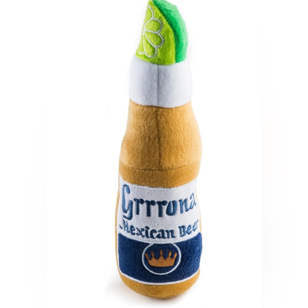 Bottle Plush Squeaking Toy